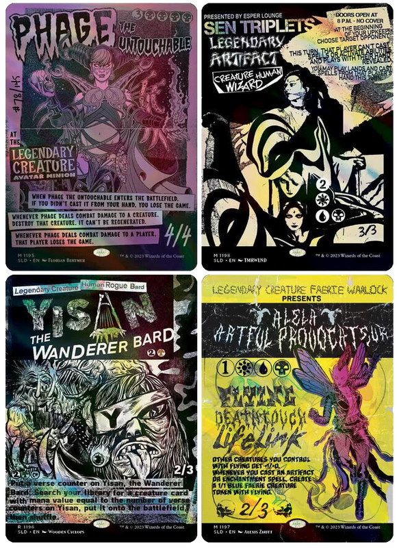 Secret lair x Legendary Flyers (Not that kind) Foil Edition