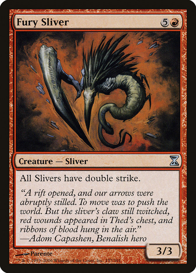 Fury Sliver [Time Spiral] (157)