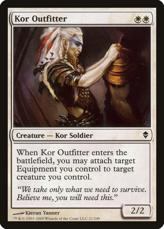 Kor Outfitter [Zendikar] (21)