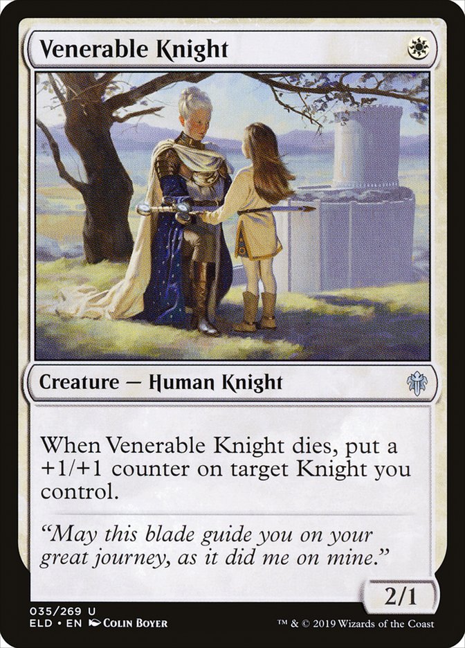 Venerable Knight [Throne of Eldraine] (35)