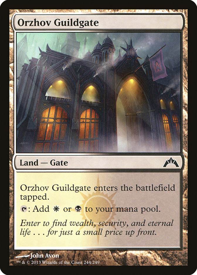 Orzhov Guildgate [Gatecrash] (244)