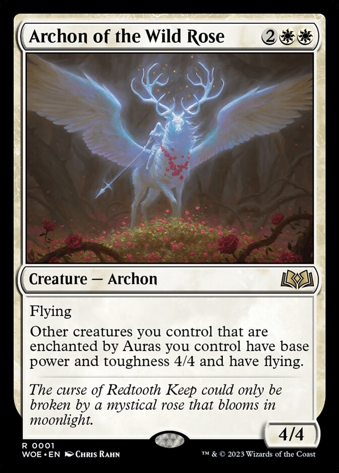 Archon of the Wild Rose [Wilds of Eldraine] (1)