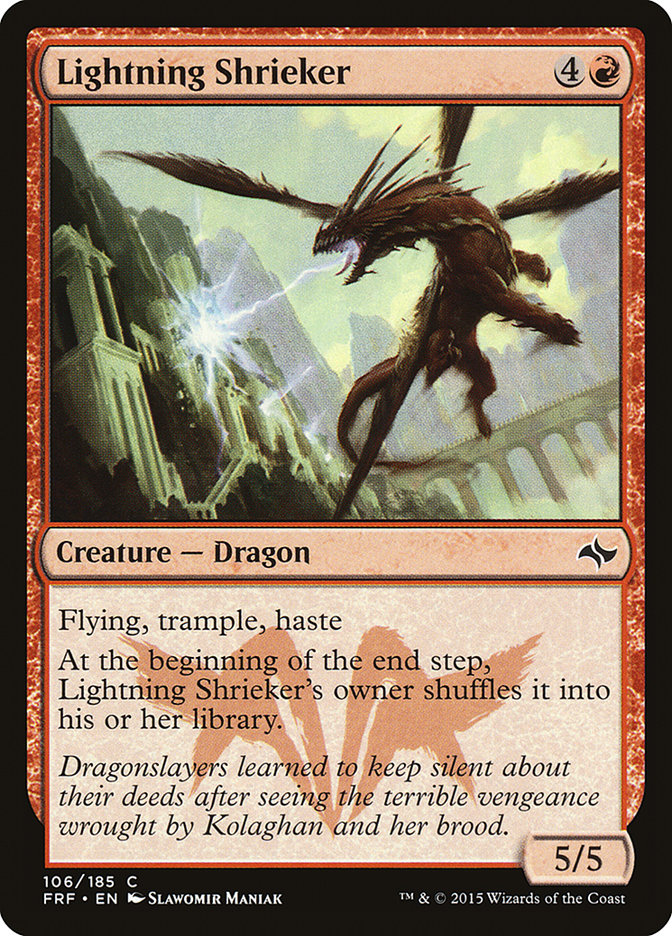 Lightning Shrieker [Fate Reforged] (106)