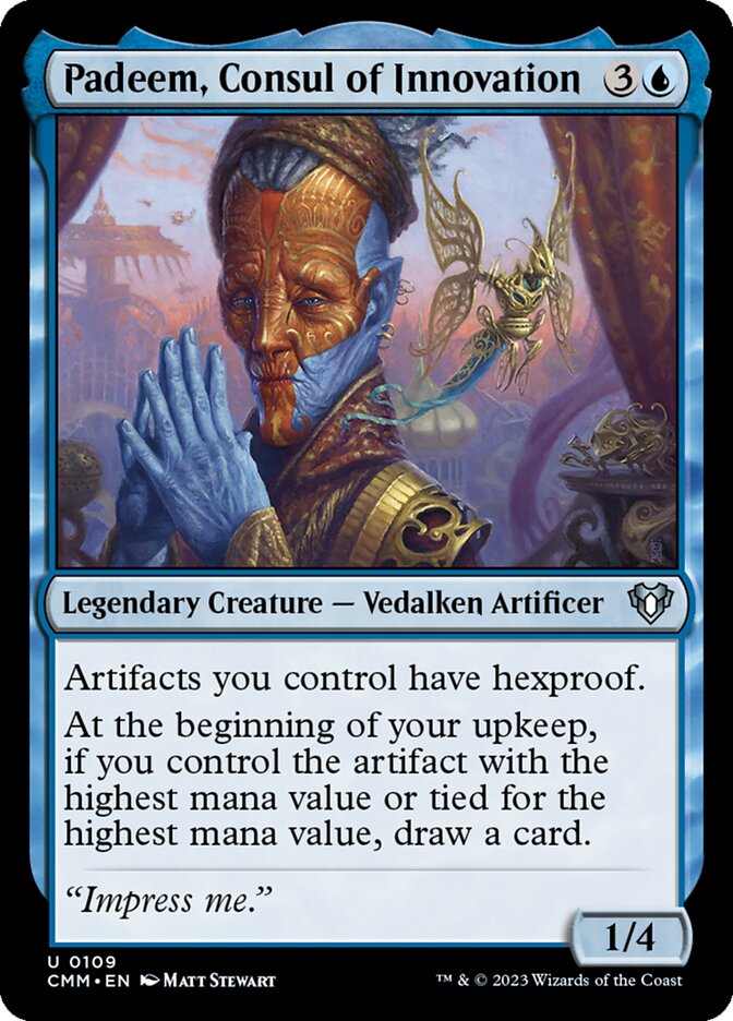 Padeem, Consul of Innovation [Commander Masters] (109)