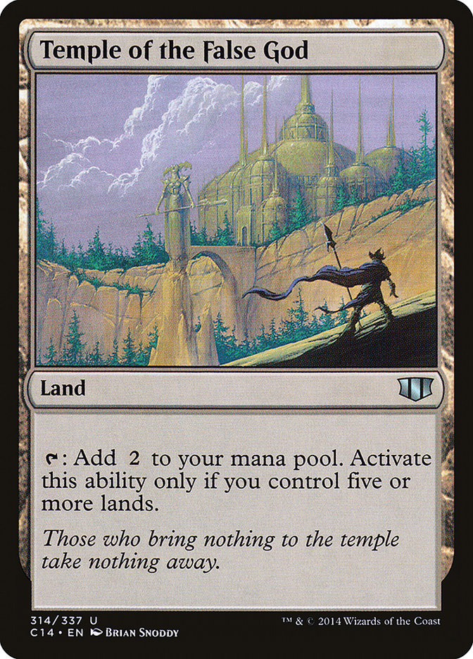 Temple of the False God [Commander 2014] (314)