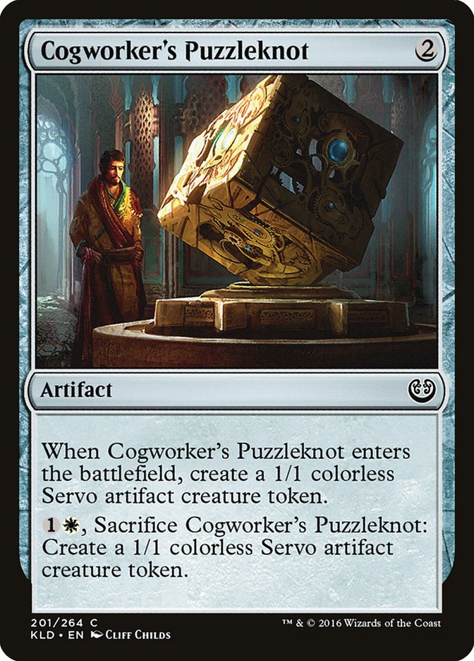 Cogworker's Puzzleknot [Kaladesh] (201)