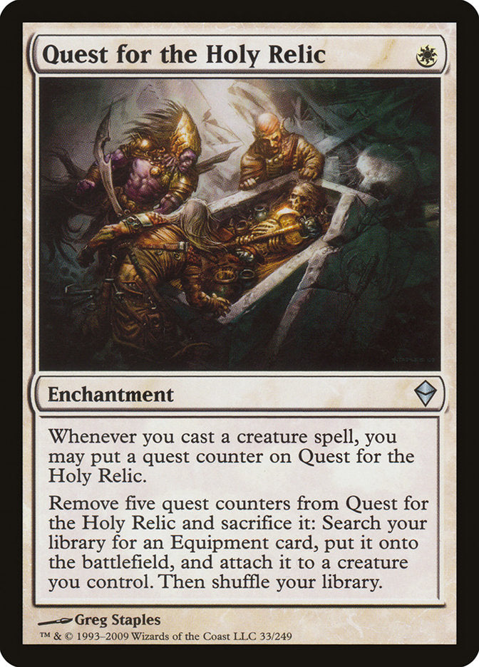 Quest for the Holy Relic [Zendikar] (33)