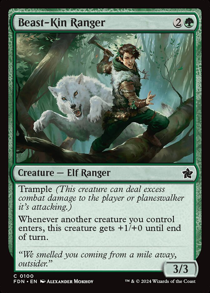 Beast-Kin Ranger [Foundations] (100)