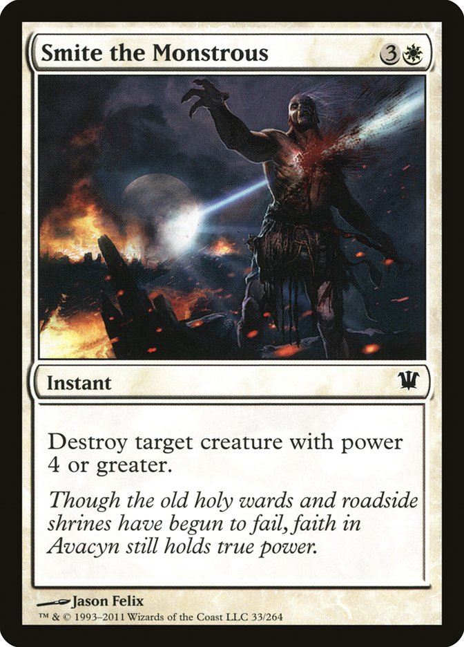 Smite the Monstrous [Innistrad] (33)