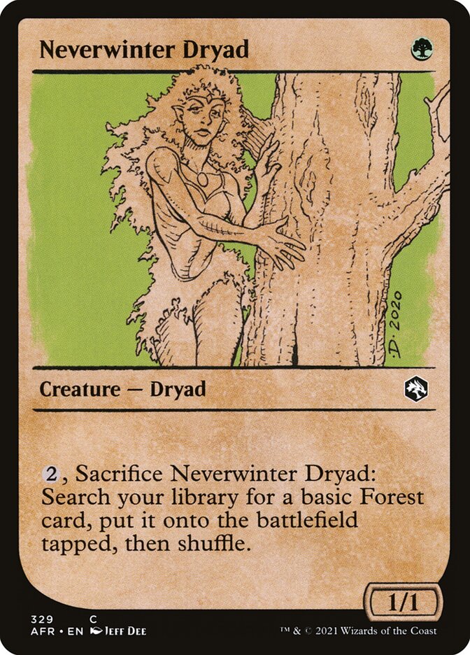 Neverwinter Dryad [Adventures in the Forgotten Realms] (329)