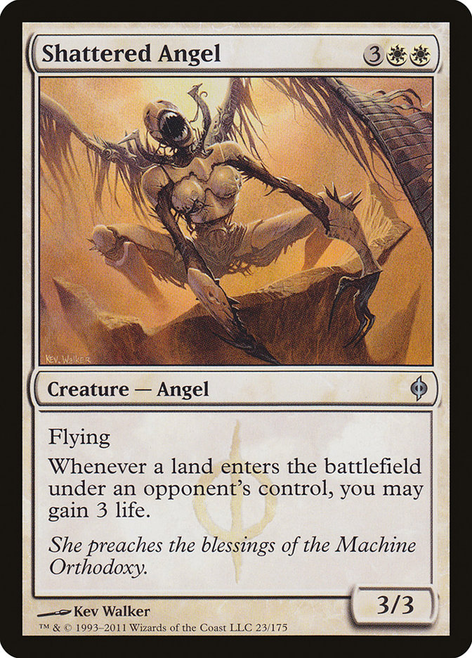 Shattered Angel [New Phyrexia] (23)
