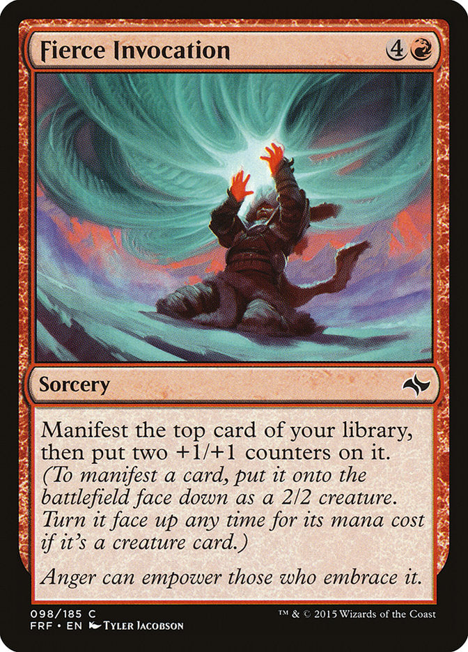 Fierce Invocation [Fate Reforged] (98)