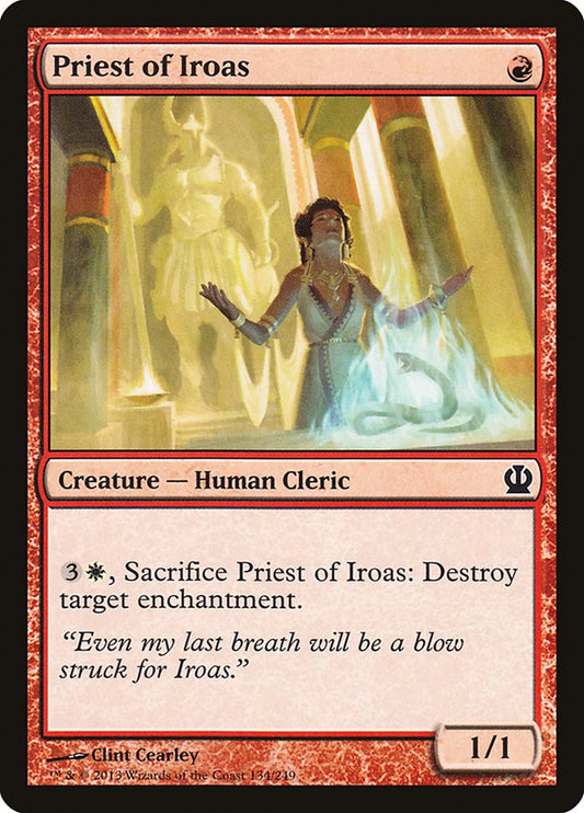 Priest of Iroas [Theros] (134)