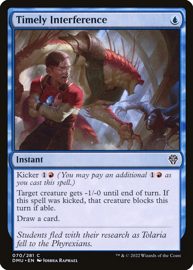 Timely Interference [Dominaria United] (70)