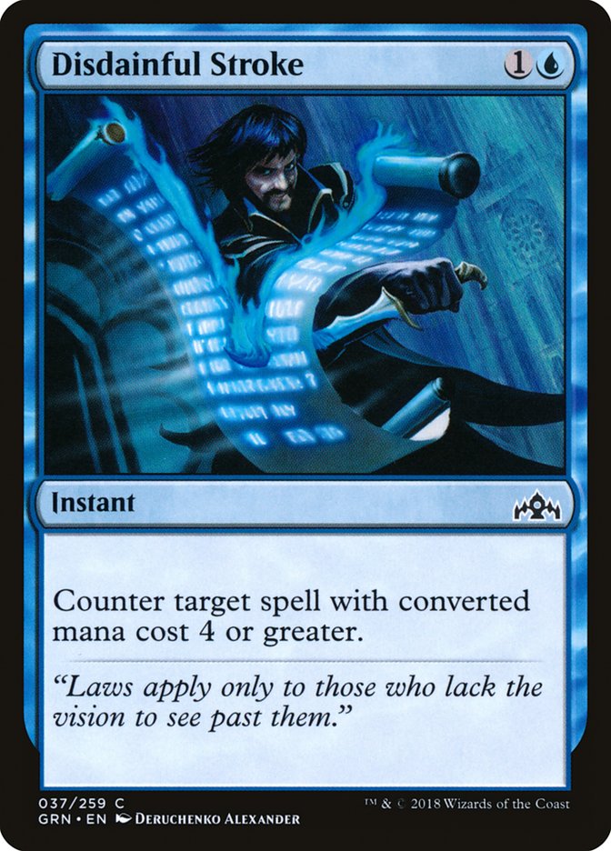 Disdainful Stroke [Guilds of Ravnica] (37)
