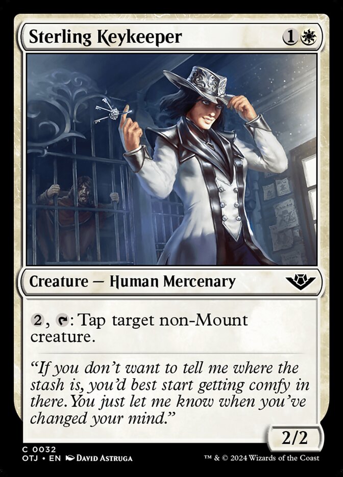 Sterling Keykeeper [Outlaws of Thunder Junction] (32)