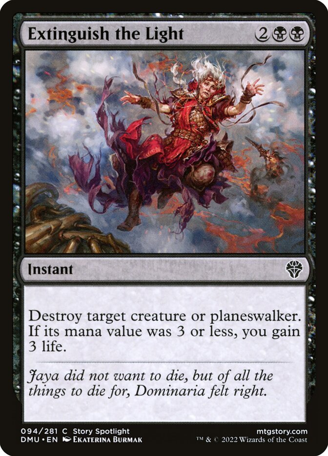 Extinguish the Light [Dominaria United] (94)