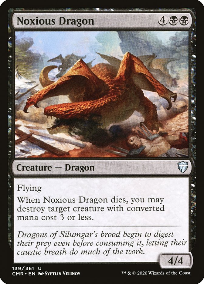 Noxious Dragon [Commander Legends] (139)