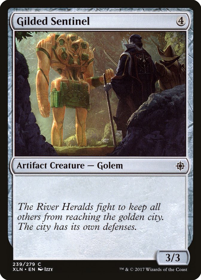 Gilded Sentinel [Ixalan] (239)