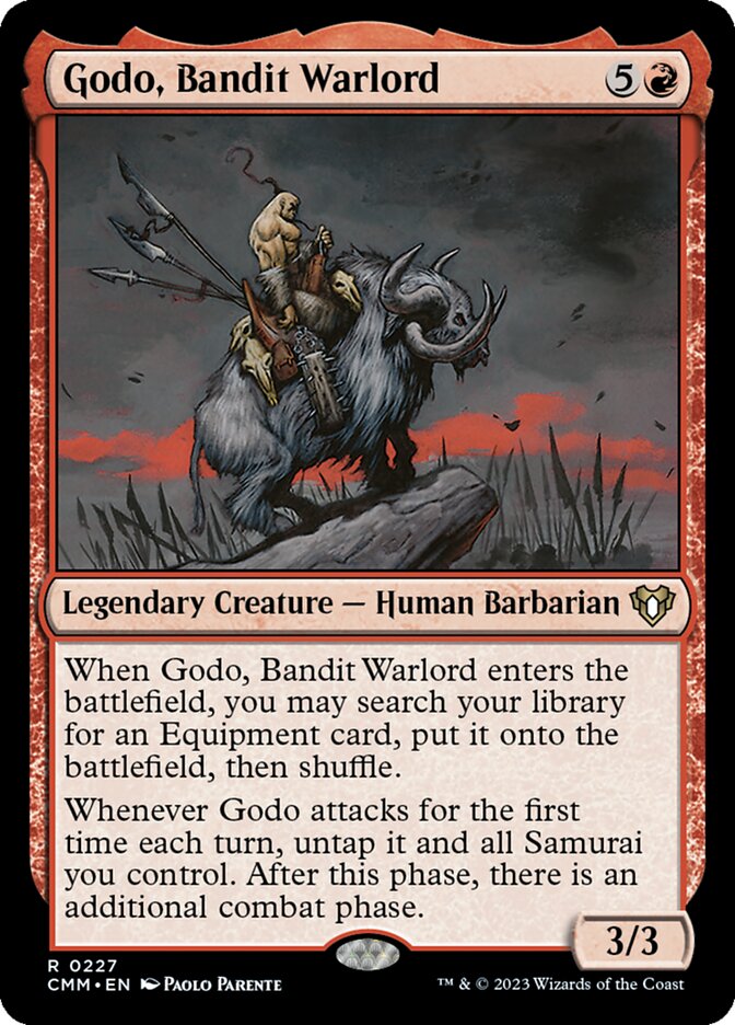 Godo, Bandit Warlord [Commander Masters] (227)
