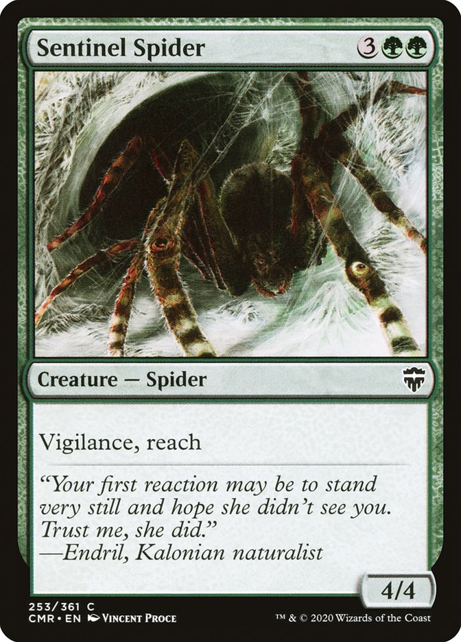Sentinel Spider [Commander Legends] (253)