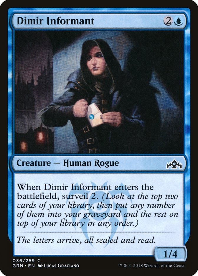 Dimir Informant [Guilds of Ravnica] (36)