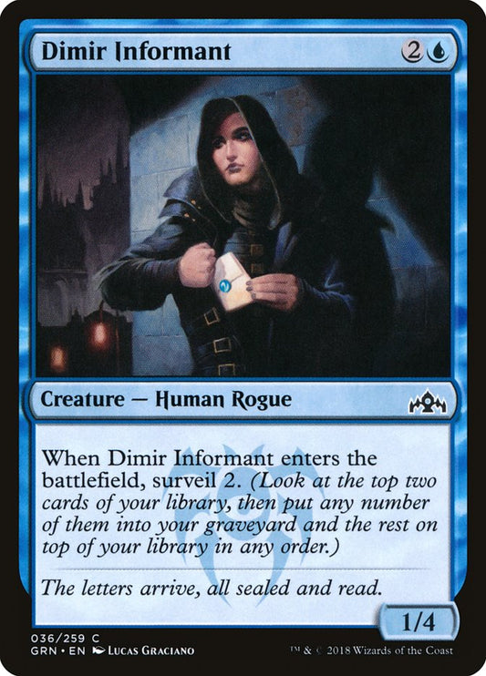 Dimir Informant [Guilds of Ravnica] (36)