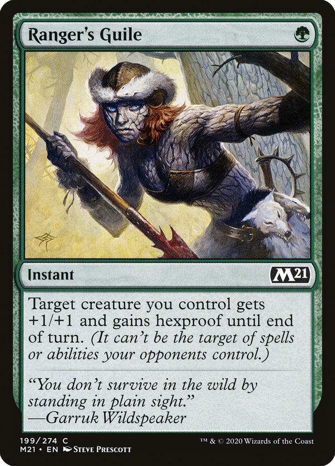 Ranger's Guile [Core Set 2021] (199)