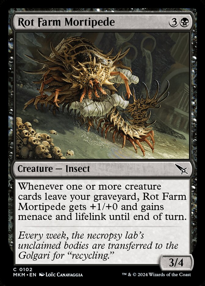 Rot Farm Mortipede [Murders at Karlov Manor] (102)