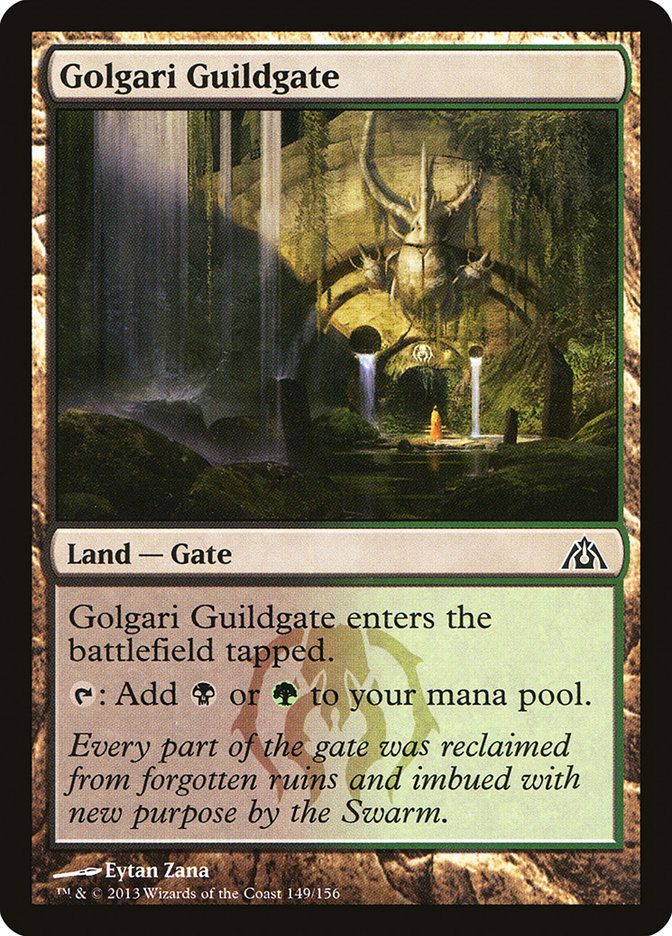 Golgari Guildgate [Dragon's Maze] (149)