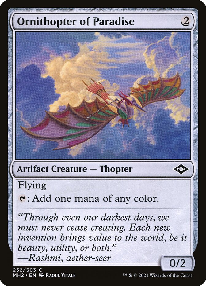Ornithopter of Paradise [Modern Horizons 2] (232)