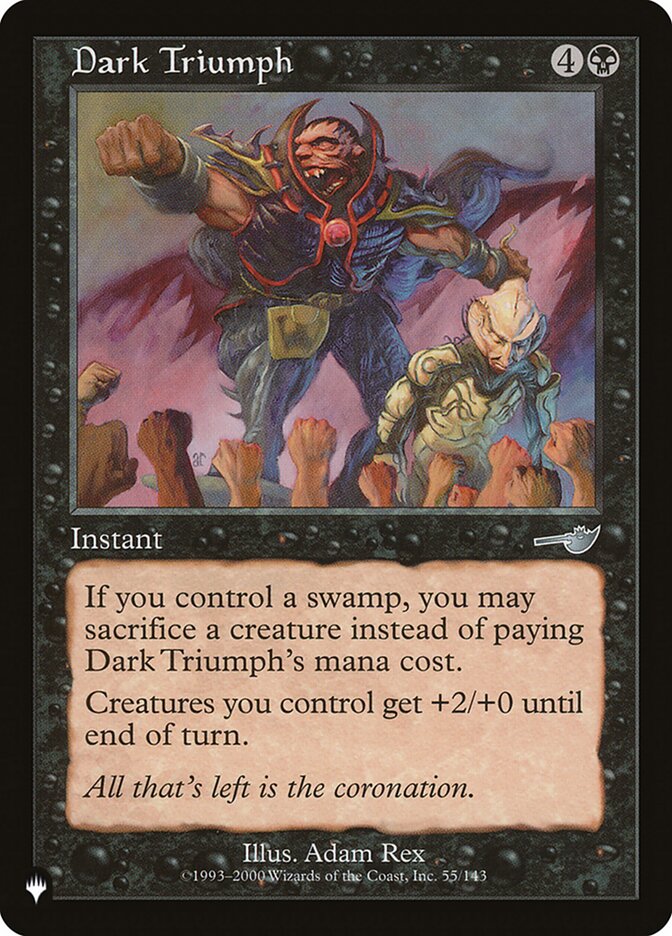 Dark Triumph [The List] (NEM-55)