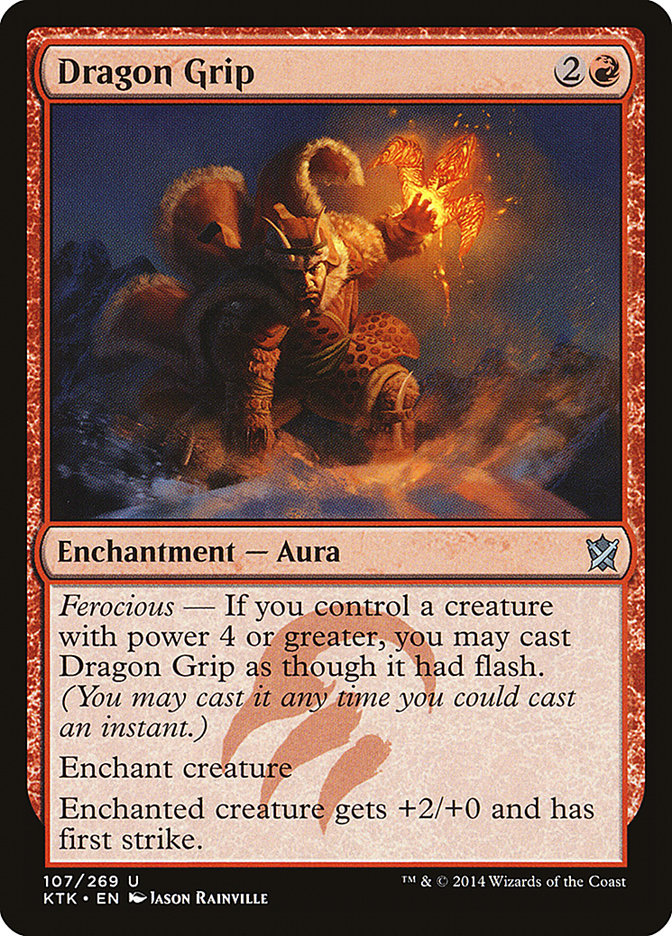 Dragon Grip [Khans of Tarkir] (107)
