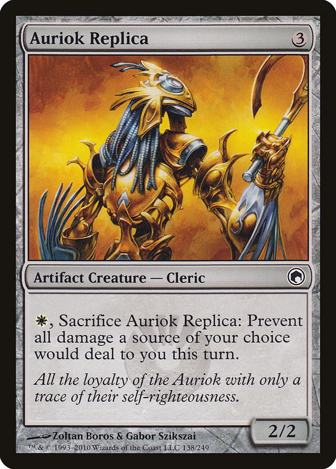 Auriok Replica [Scars of Mirrodin] (138)