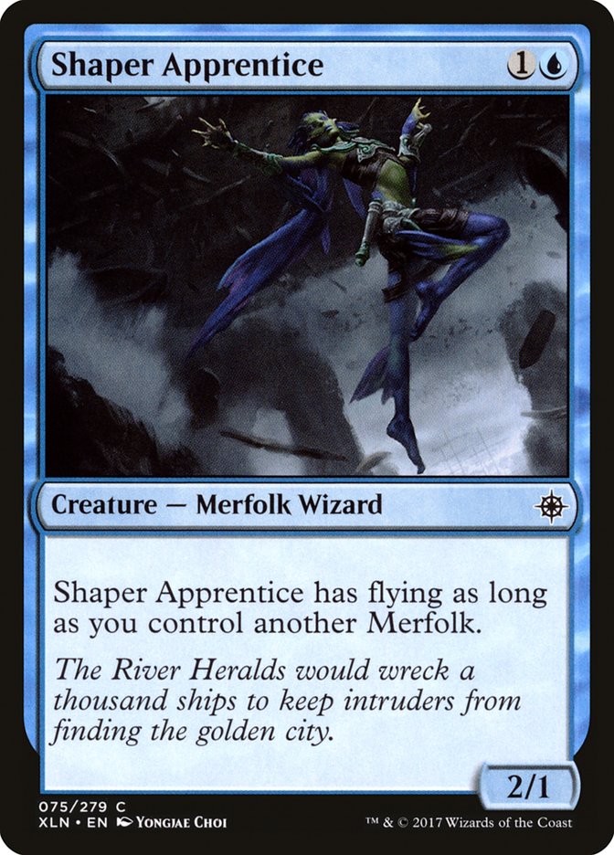 Shaper Apprentice [Ixalan] (75)