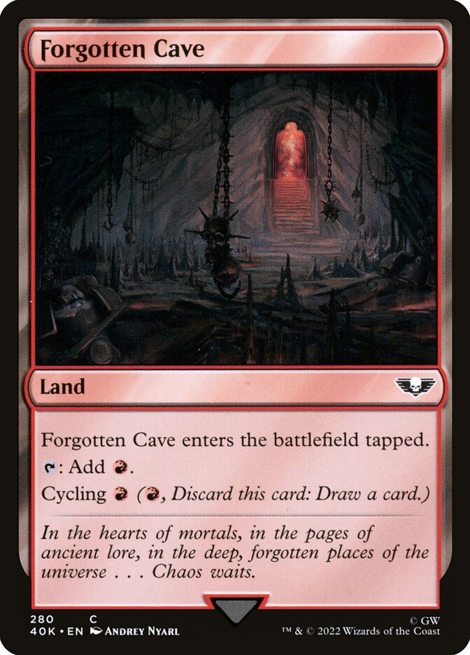 Forgotten Cave [Warhammer 40,000 Commander] (280)