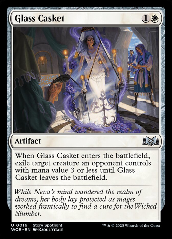 Glass Casket [Wilds of Eldraine] (16)