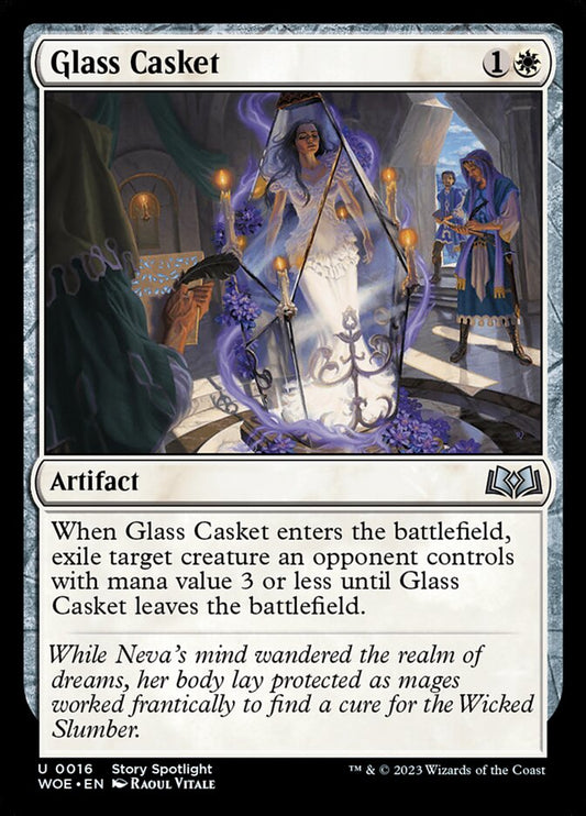 Glass Casket [Wilds of Eldraine] (16)