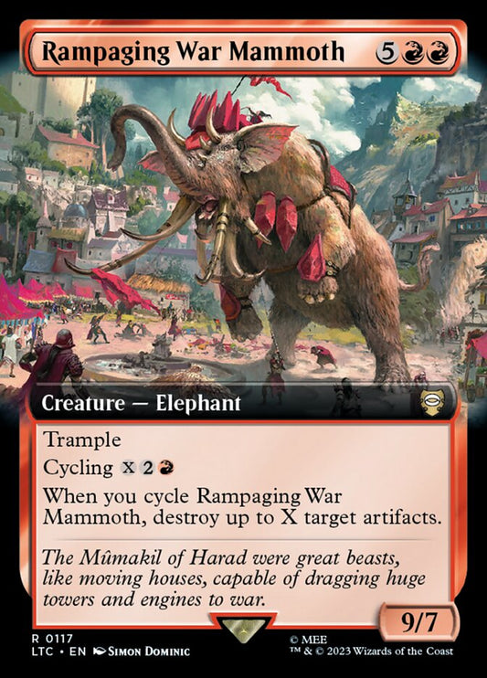 Rampaging War Mammoth [Tales of Middle-earth Commander] (117)