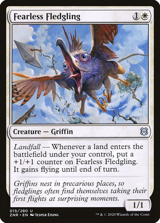 Fearless Fledgling [Zendikar Rising] (15)