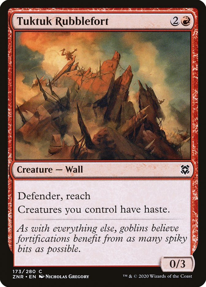 Tuktuk Rubblefort [Zendikar Rising] (173)