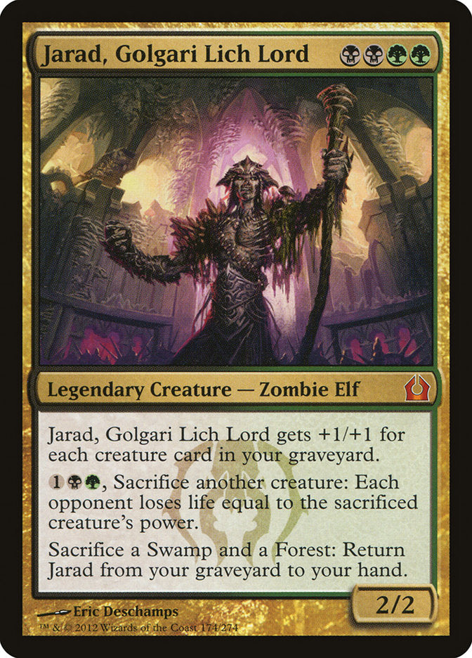 Jarad, Golgari Lich Lord [Return to Ravnica] (174)