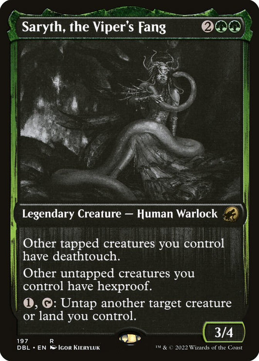 Saryth, the Viper's Fang [Innistrad: Double Feature] (197)