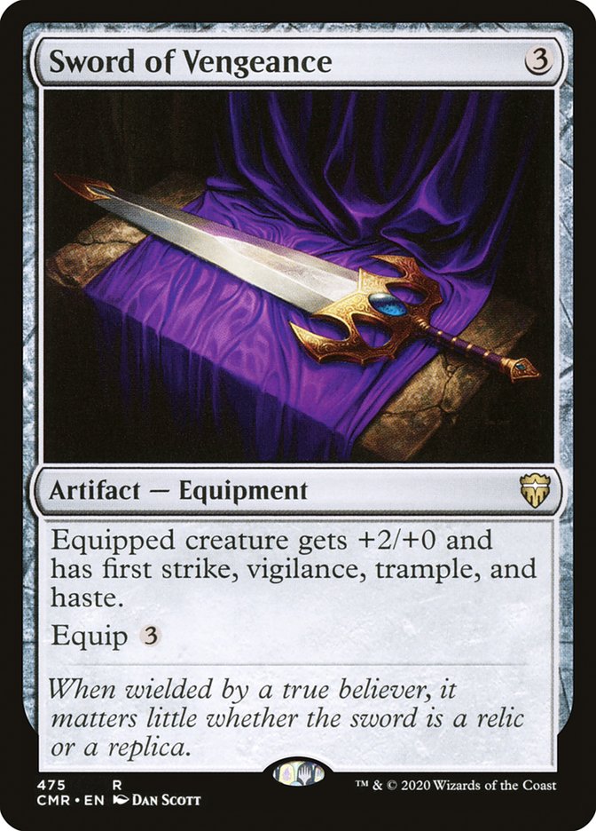 Sword of Vengeance [Commander Legends] (475)