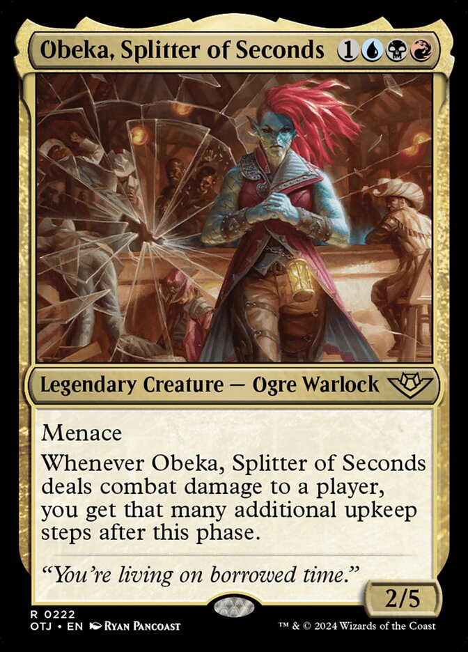 Obeka, Splitter of Seconds [Outlaws of Thunder Junction] (222)