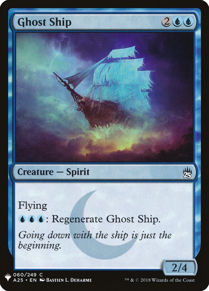 Ghost Ship [The List] (A25-60)