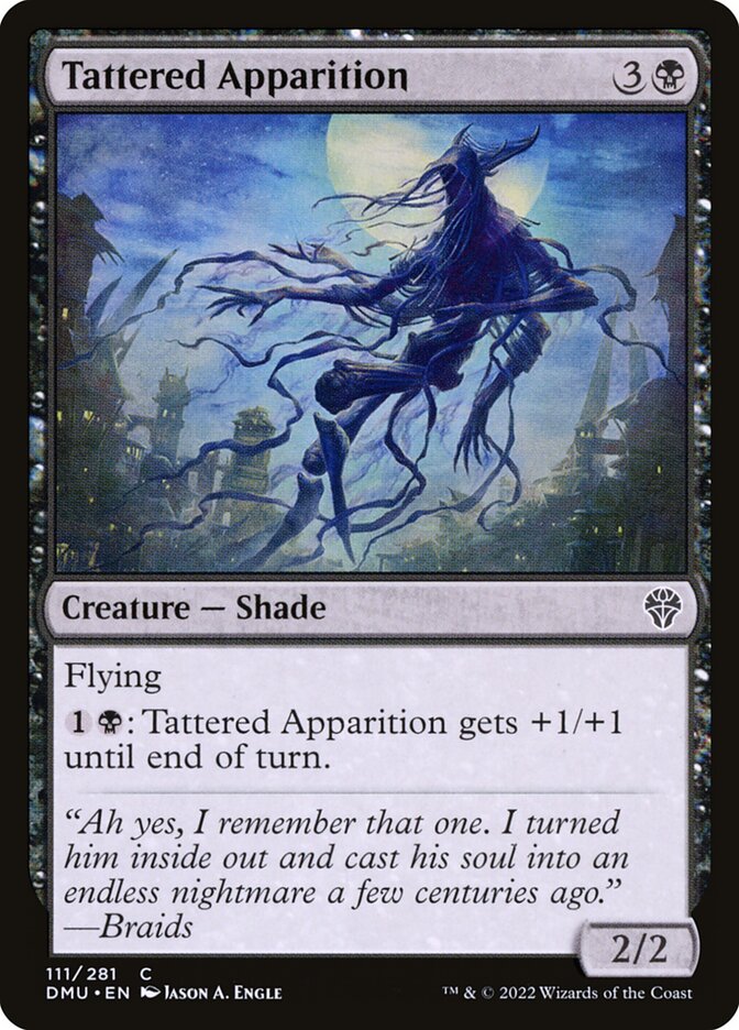 Tattered Apparition [Dominaria United] (111)