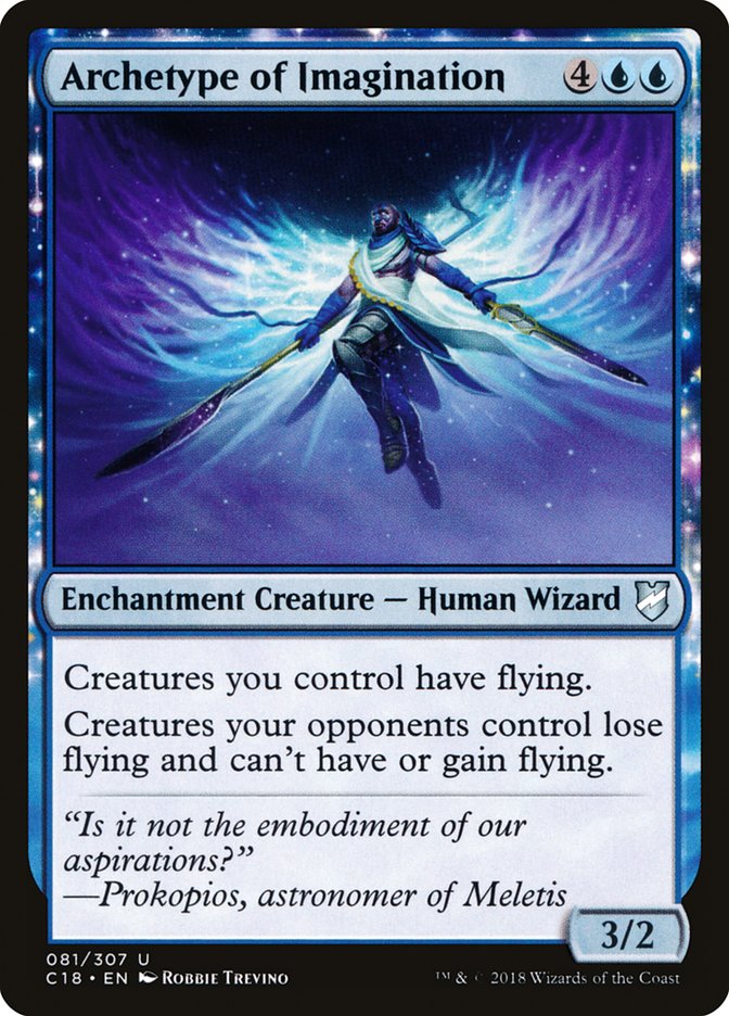 Archetype of Imagination [Commander 2018] (81)