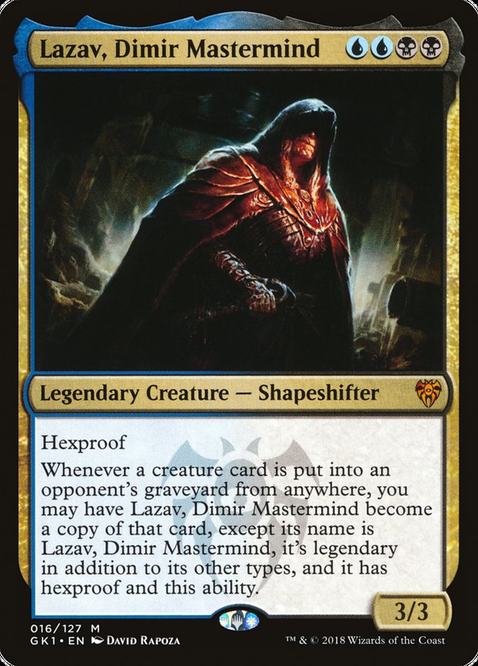 Lazav, Dimir Mastermind [Guild Kit: Dimir] (16)