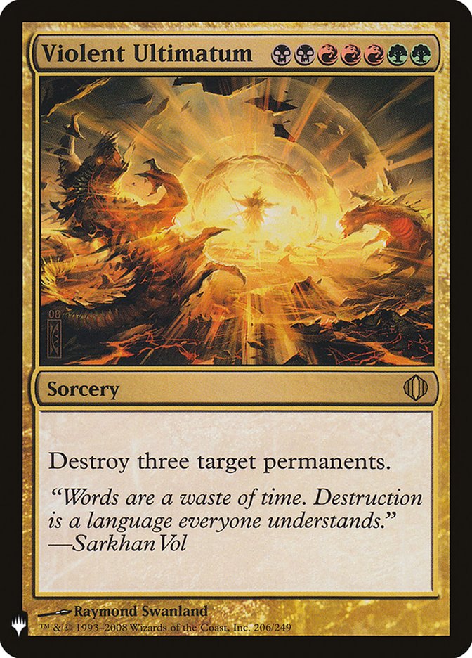 Violent Ultimatum [The List] (ALA-206)